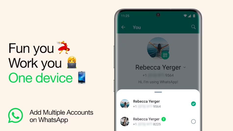 WhatsApp Adds Multiple Accounts on Android: Here's How to Enable the Feature